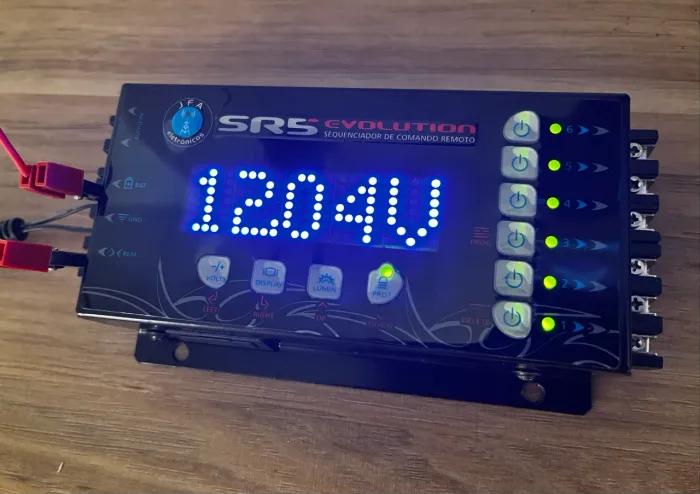 Voltímetro Sequenciador JFA SR5 Evolution