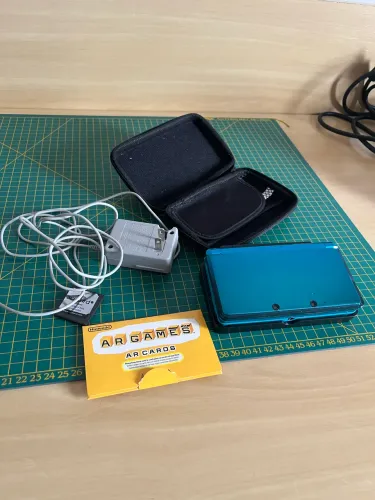 NINTENDO 3DS AQUA BLUE
