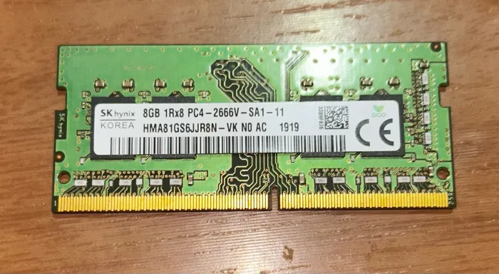 Memória Notebook DDR4 8GB