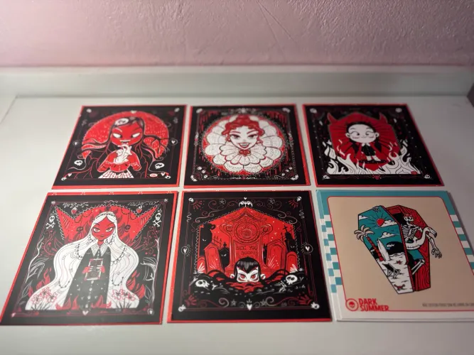 6 DarkCards colecionáveis da Darkside
