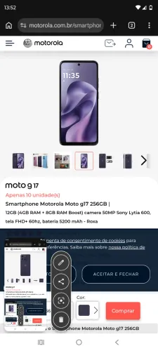Celular em bom estado