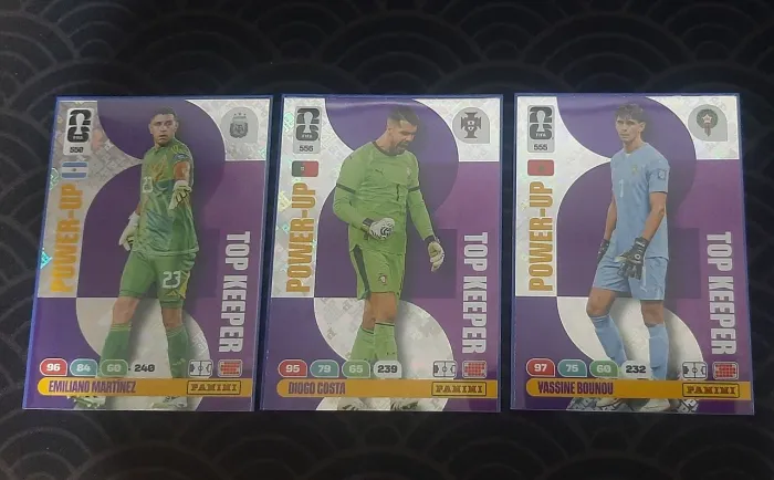 Cartas Adrenalyn copa 2026 ( Top Keeper)
