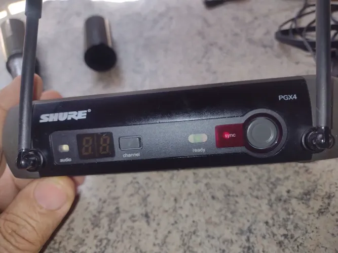MICROFONE SEM FIO SHURE PGX4