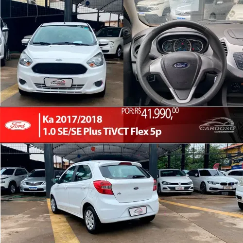 Ford KA 1.0 Se/se Plus Tivct Flex 5P 2018