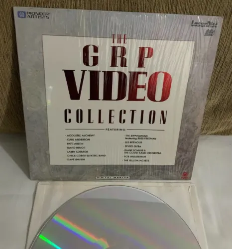 LD Laserdisc THE GRP video collection Pioneer artists laserdisc grp video collection