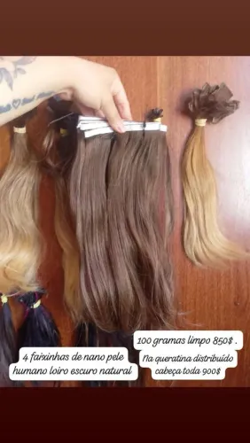 Mega hair humano
