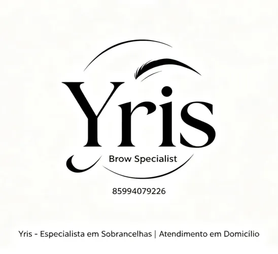 Atendendo a domicílio, designer de sobrancelhas.