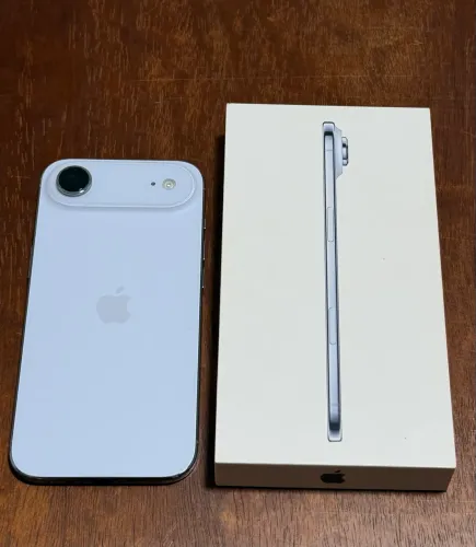 iPhone Air 17 256GB Branco - Único Dono - Com Nota Fiscal - Impecável!