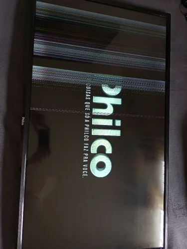 Smart tv Philco led 42" tela com defeito