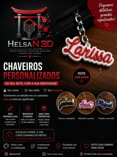 Chaveiro Personalizado 