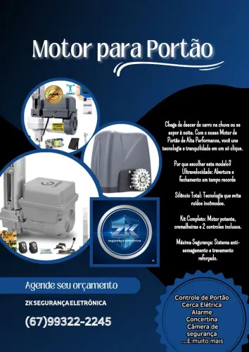 Motor para Portão: Agilidade e Força
