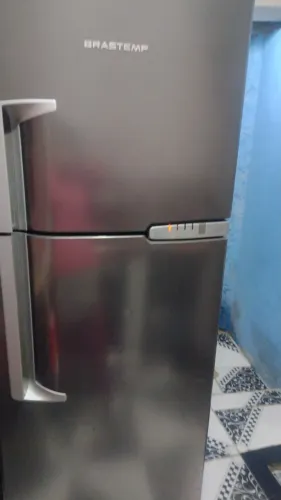 Geladeira Brastemp inox 220 voltagem e fogão inix 