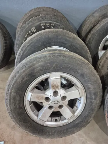 Jogo de Rodas Originais S10 / Blazer 2006 Aro 16 (SEM PNEUS)