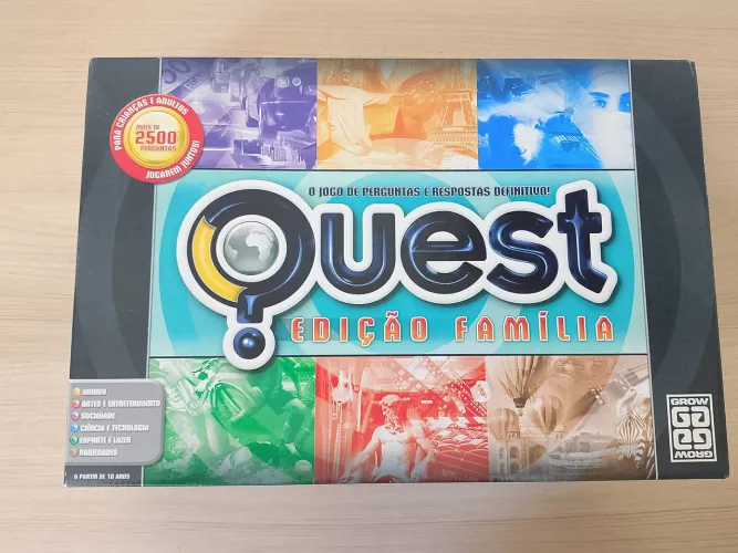 Jogo de tabuleiro Quest - Edição Família