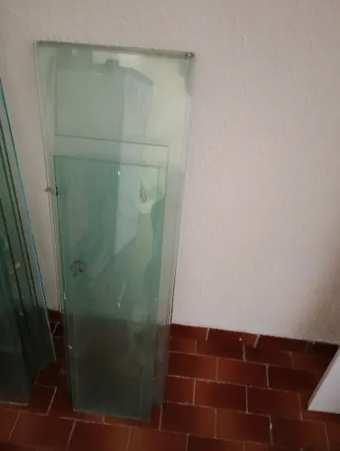 Pranchas de vidro tamanhos variados 