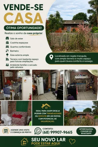 Vendo essa Casa Bem localizada 