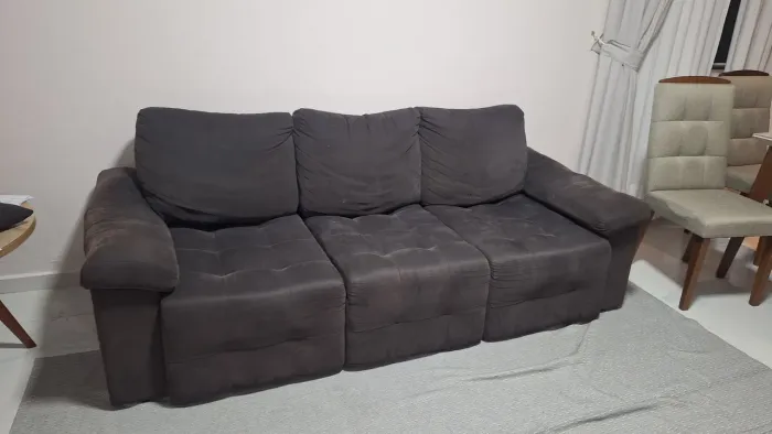 Sofá Retrátil 3 lugares