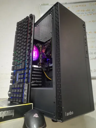 PC i5 7400 7° Geração 8GB HDMI Slot M2 NVME CPU gamer 1151 Fan 120mm RGB