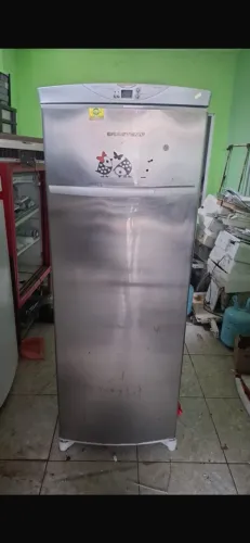 Freezer Vertical Brastemp Flex Frost Free Inox - 220V