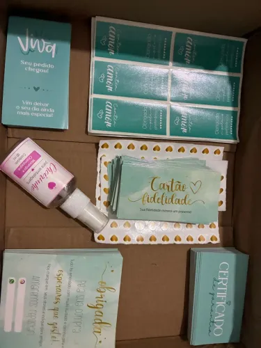 Kit empreendedor cartões