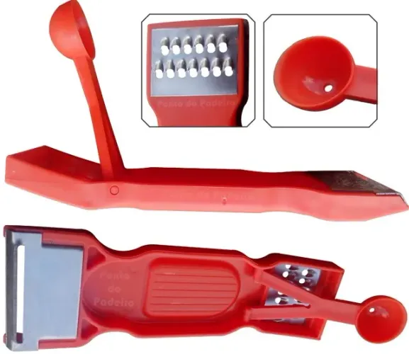 Kit com 20 und. de Descascador Desfiador Boleneador Manual 3 Em 1 Lâmina - Atacado