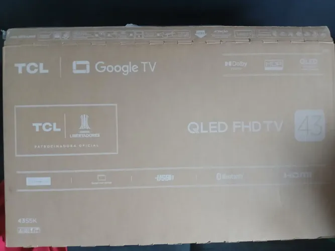 Vendo SMART TV 43" NOVA NA CAIXA COM NOTA FISCAL