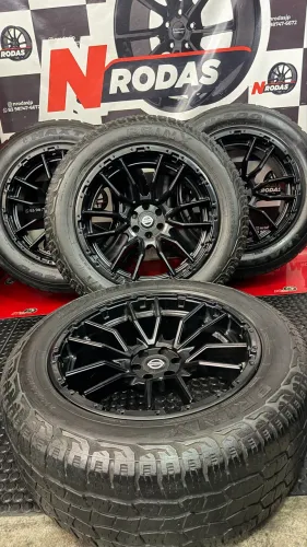 Rodas off road aro 20 furação 6/114 Frontier
