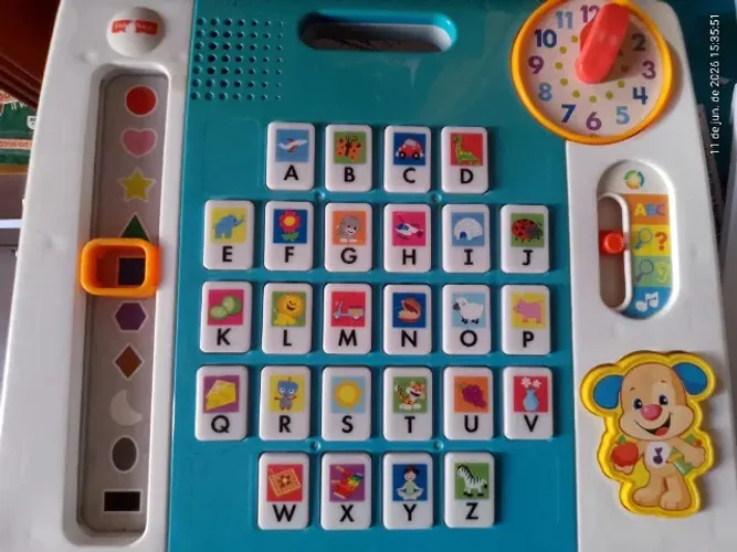 Painel atividades Fisher price