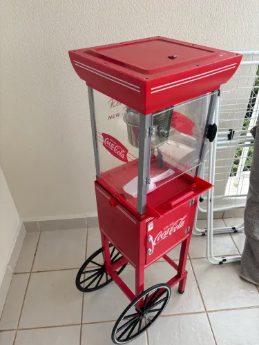 Pipoqueira Retrô Coca-Cola