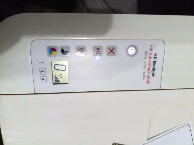 Impressora HP 2546 totalmente funcionando!!!