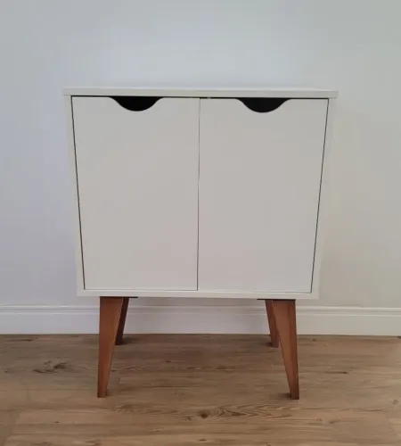 Buffet Tok Stok branco 2 portas Lin