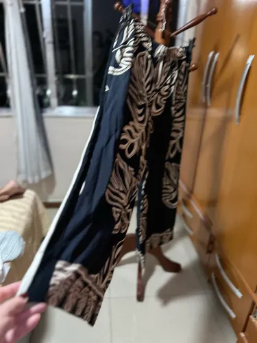 CALÇA COMPRIDA, G, reta , com estampa