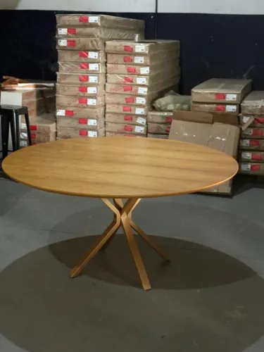 MESA SIENA 1,35M / PRATO GIRATORIO NAO INCLUSO