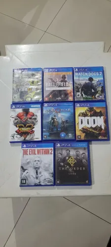 JOGOS PARA PS5/PS5 EM ÓTIMO ESTADO DE CONSERVAÇÃO...