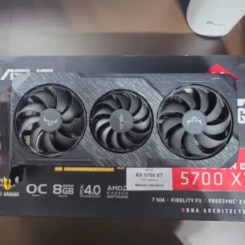 RX 5700 XT 8GB ASUS TUF Gaming EVO com caixa + garantia