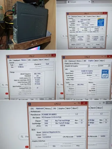 COMPUTADOR FUNCIONANDO SAÍDA HDMI DA PLACA