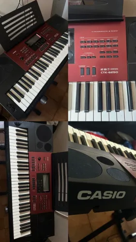 Teclado casio ctk 6250