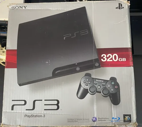 Caixa Original ( Vazia ) Ps3 320 Gb