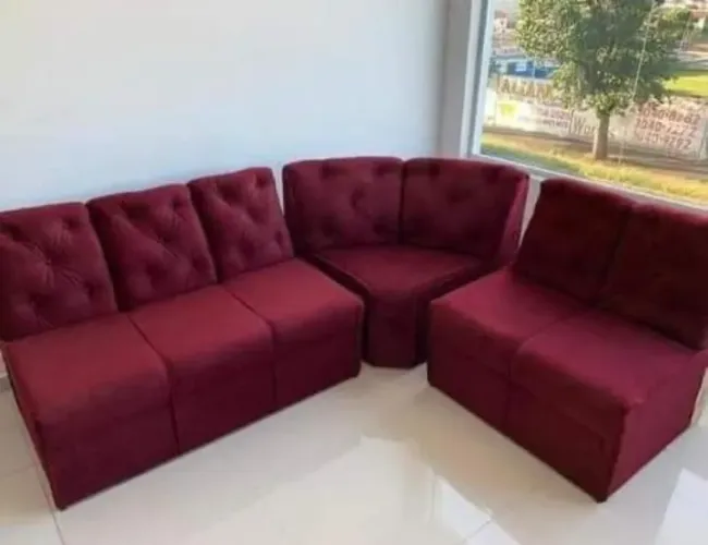 SOFA DE CANTO NOVO DE FABRICA Frete grátis