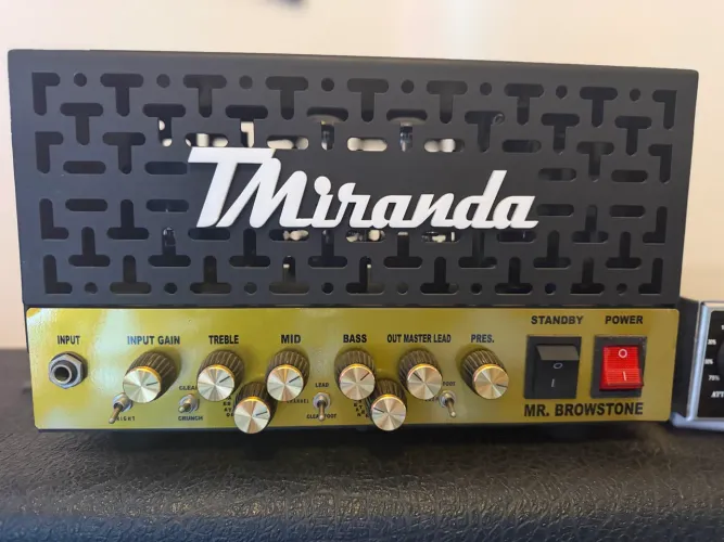 Amplificador Head Valvulado T Miranda Mr Brownstone (ñ Marshall) 