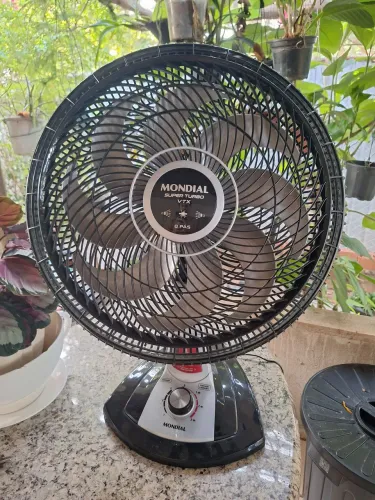 Ventilador 40cm super turbo 8 pás repelente líquido, Mondial, 140w - VTX-40-8P-RL