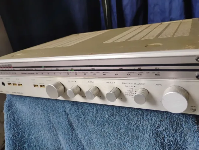 Receiver Philips AH 621 dos 80s, funcionando