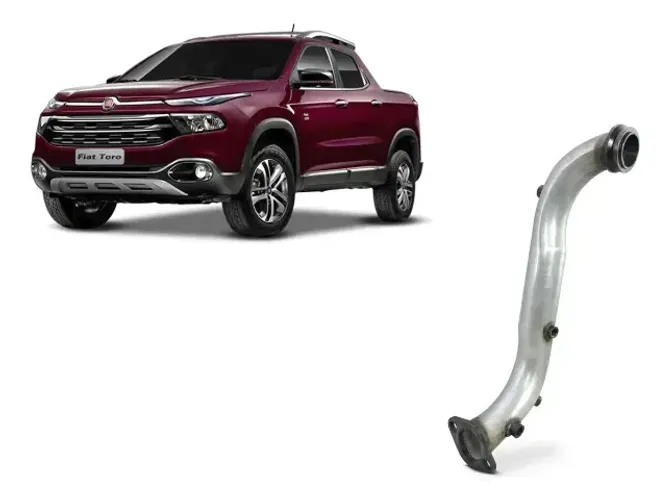 Downpipe Esportivo Fiat Toro 2.0 Turbo Diesel Até 2021 Escap
