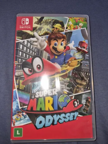 Jogo Super Mario Odyssey- Nintendo switch Usado