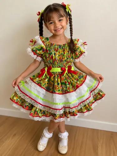 Vestido junino novo 