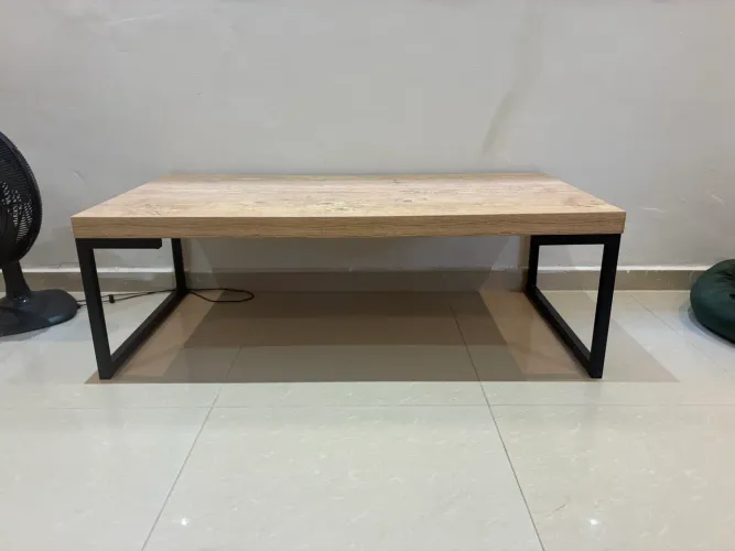Mesa de centro industrial
