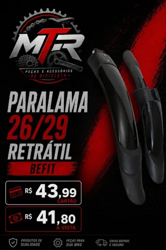 Paralama 26/29 Retrátil Befit 