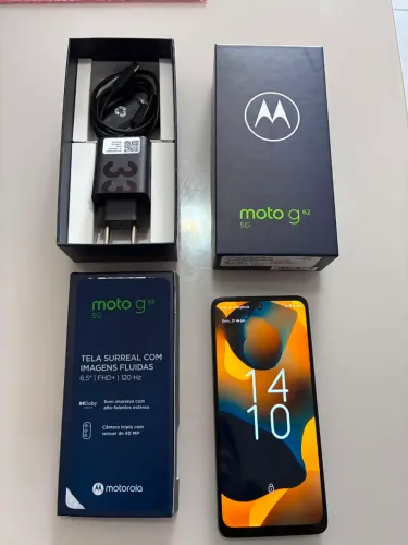 Celular Motorola moto g62 5g - único dono com nota fiscal - funcionando perfeitamente.