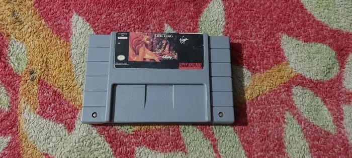 Jogo de super nintendo O REI LEÃO ORIGINAL