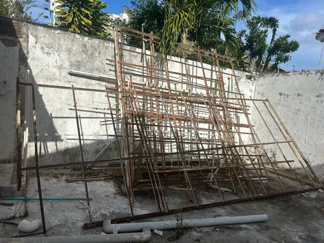 Coberta para garagem de metalon